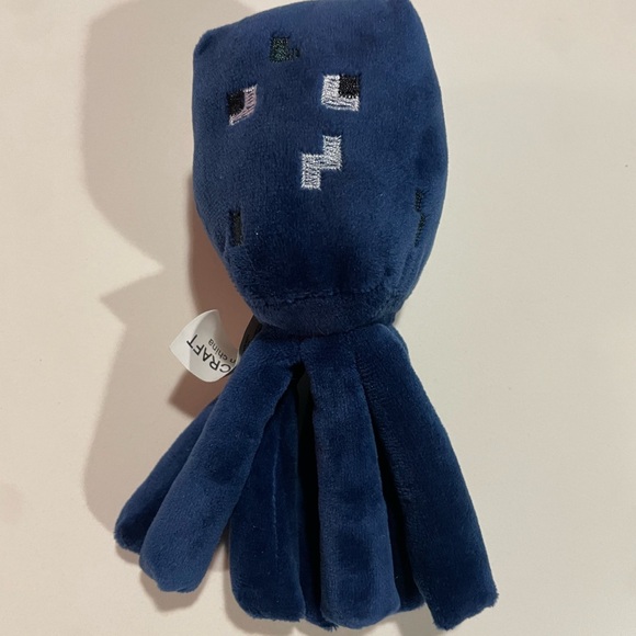 Minecraft Other - Minecraft blue Overworld Squid 6" Plush